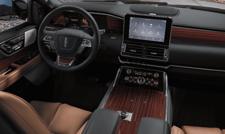 2019 Lincoln Navigator interior dashboard view