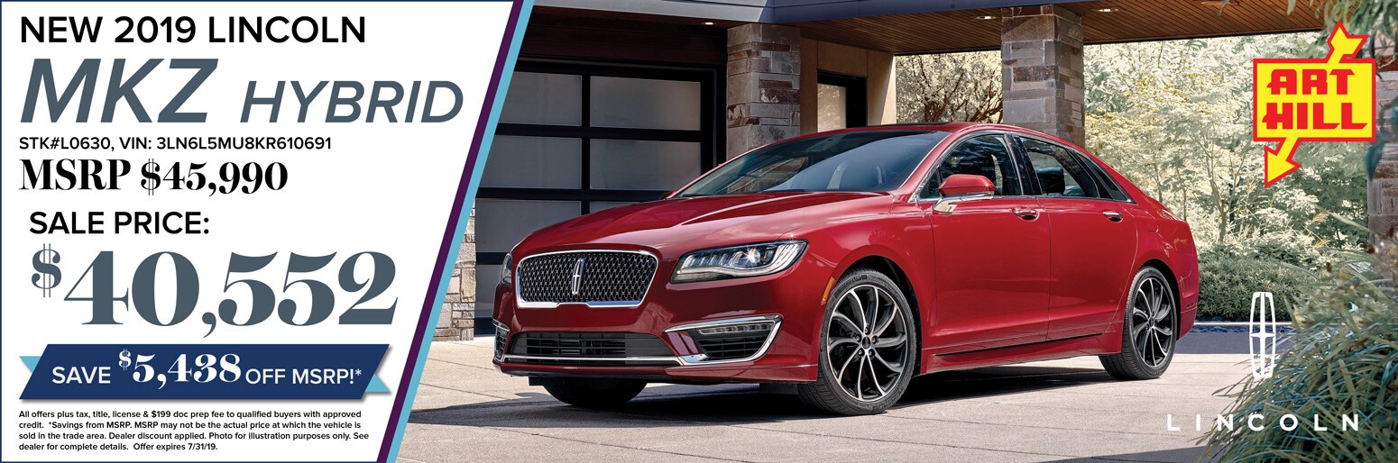 2019 Lincoln MKZ Hybrid