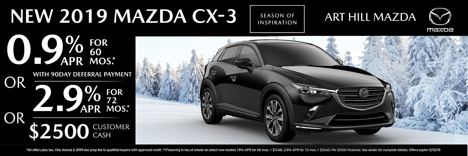 2019 Mazda CX-3