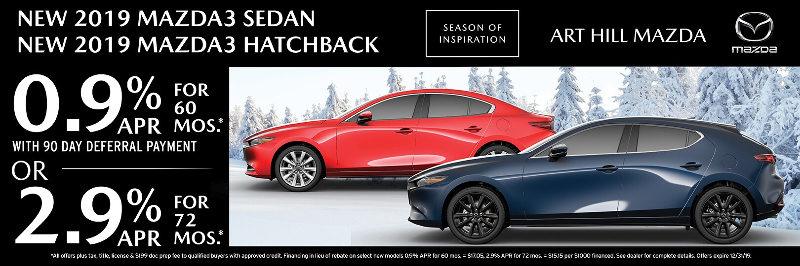 2019 Mazda3