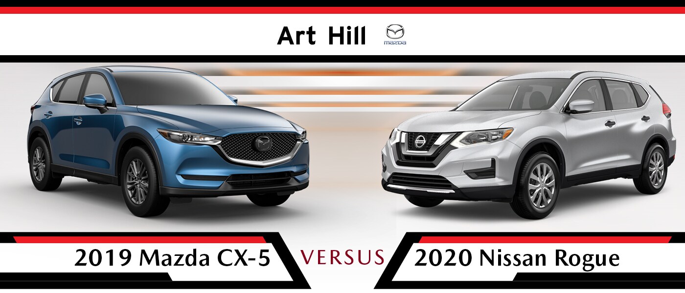 2019 Mazda CX-5 vs Nissan Rogue