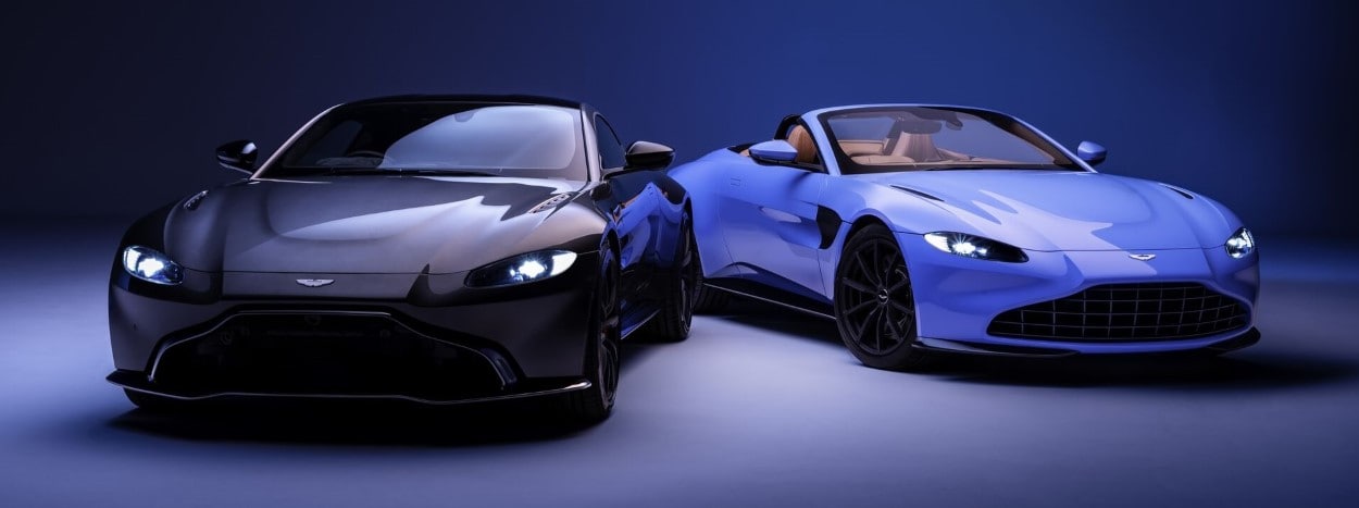Aston Martin Vantage V8 Coupe and Roadster for sale