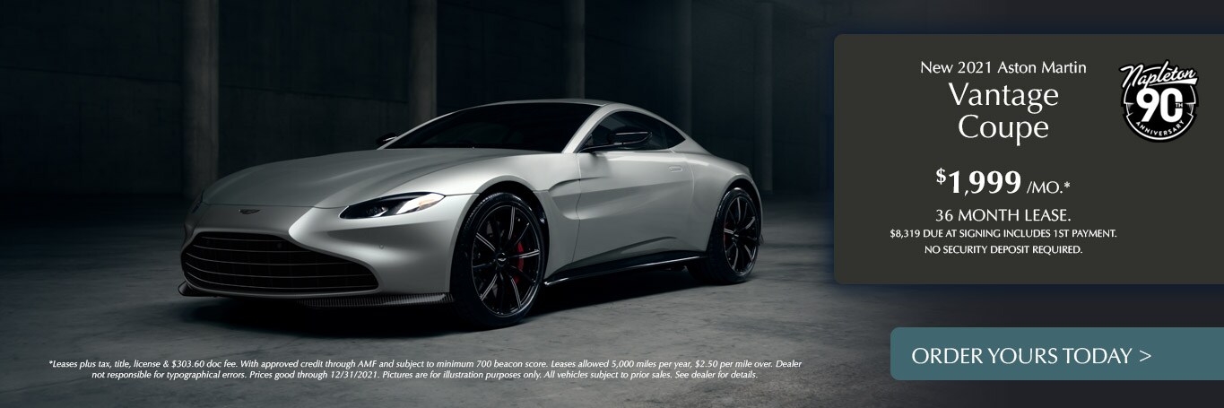 New 2021 Aston Martin Vantage