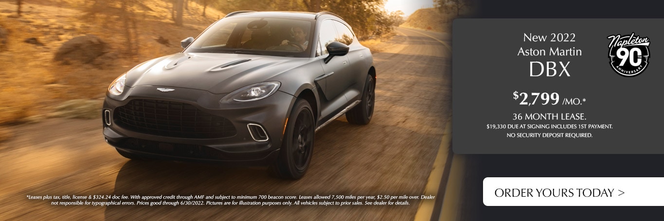 New 2022 Aston Martin DBX