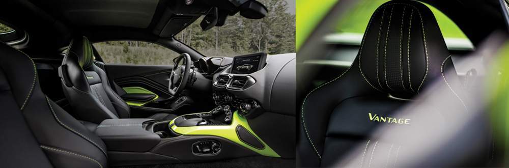 Aston Martin Vantage Interior