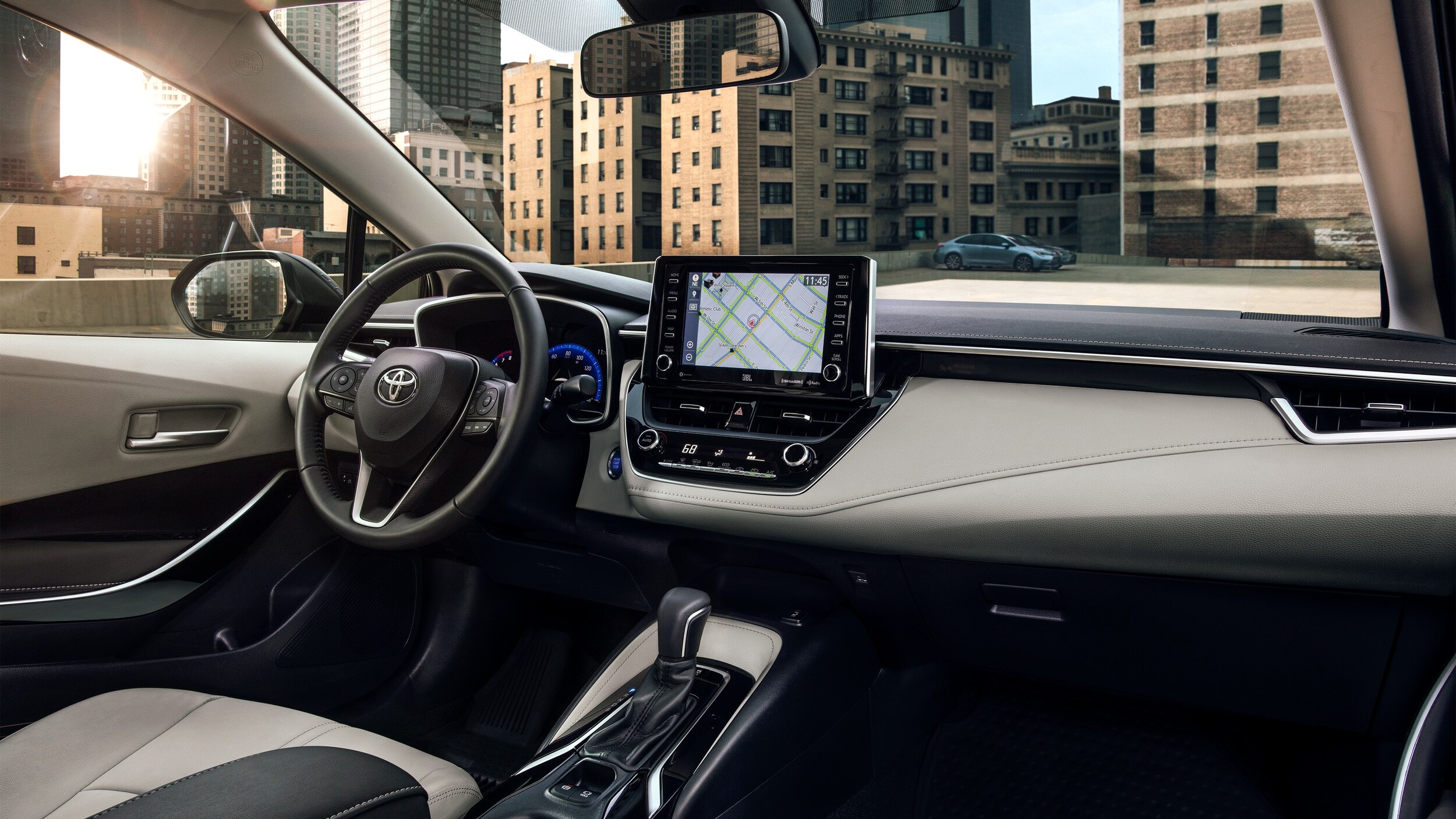 2021 Corolla Interior at Bryan College Station Toyota