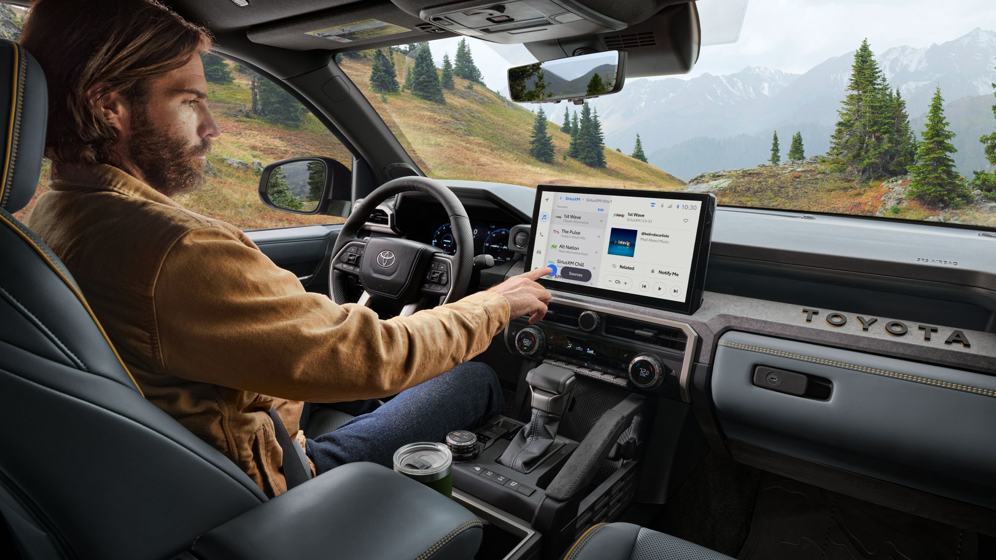 Interior Technology Features of the 2024 Toyota Tacoma serving Bryan, Texas
