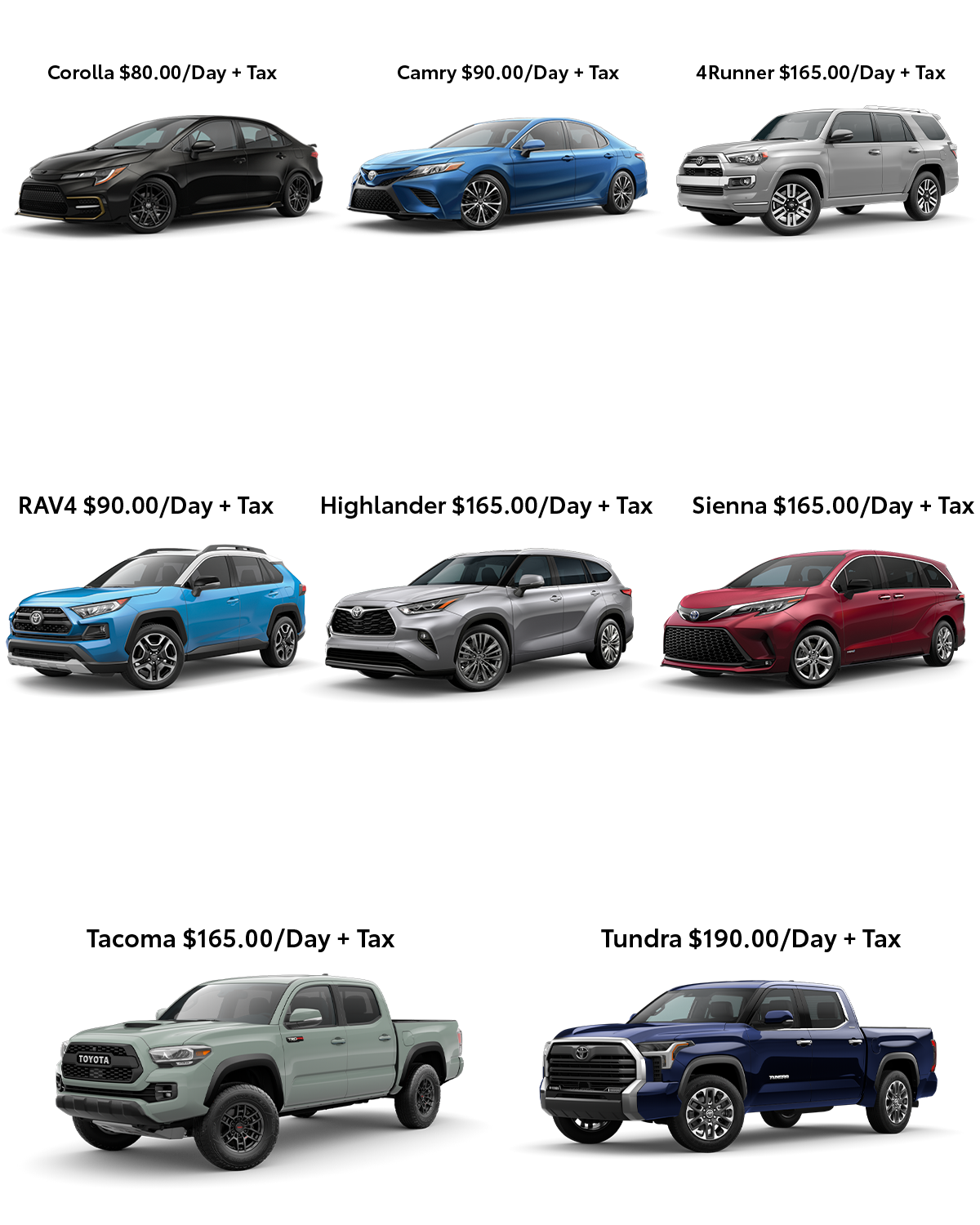 Rent a Toyota Car Near Me Bryan TX