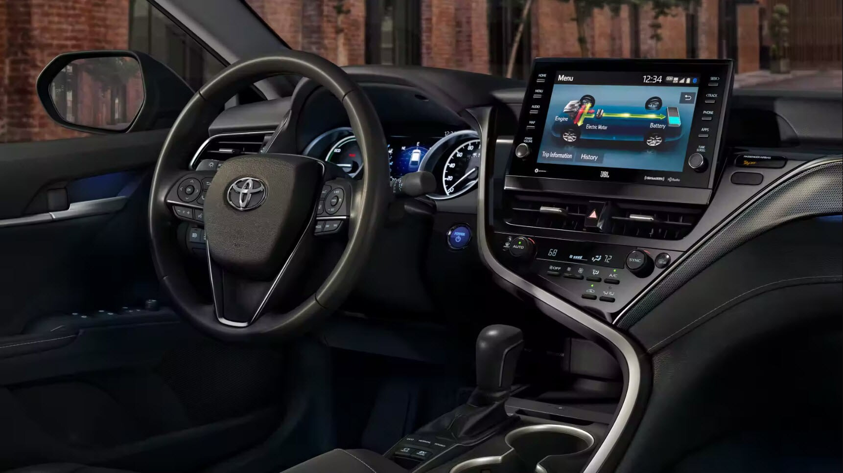 Interior Picture Toyota Camry and Camry Hybrid Interior Near me in Willis TX.jpg