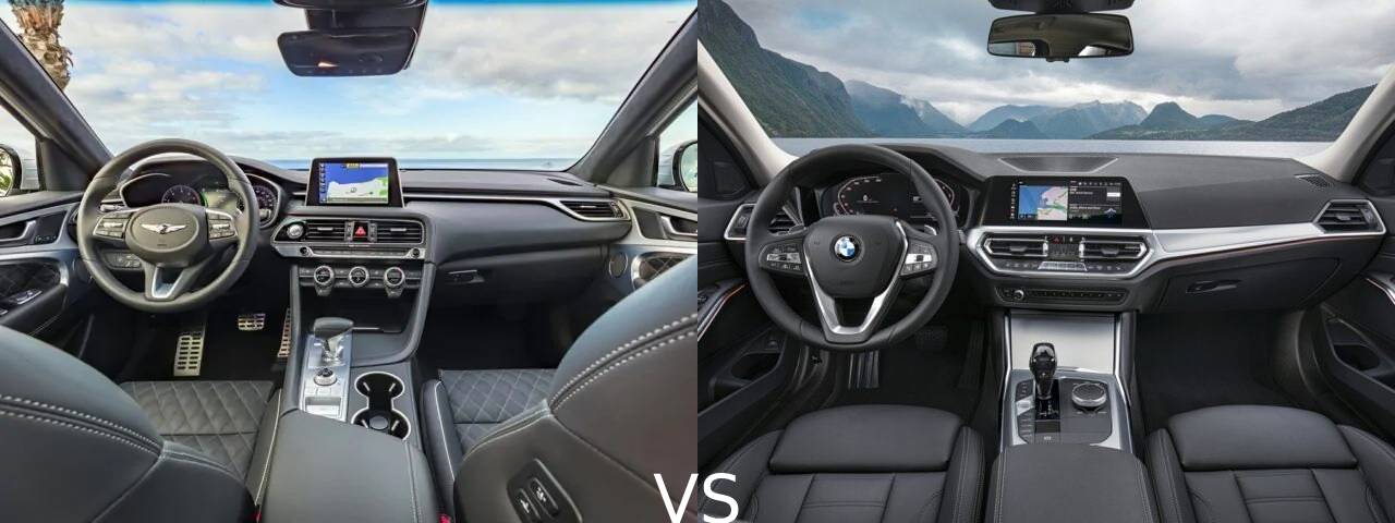 Genesis G70 vs BMW 3-Series Interior.jpg