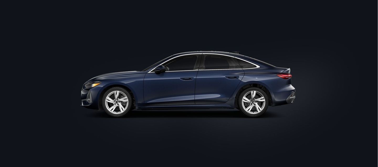 2026 Audi A5 parked in an elegant setting