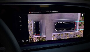 Top view camera system