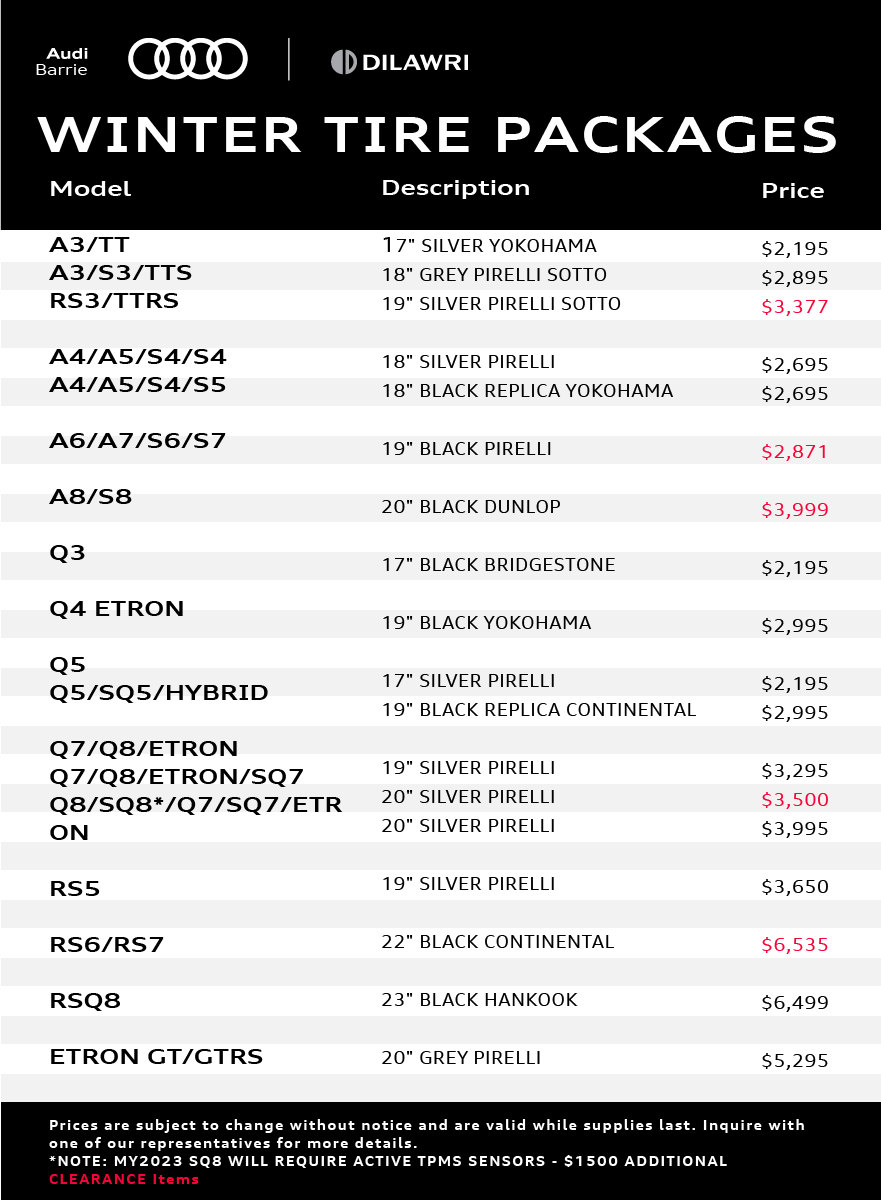 Tire Centre Audi Barrie