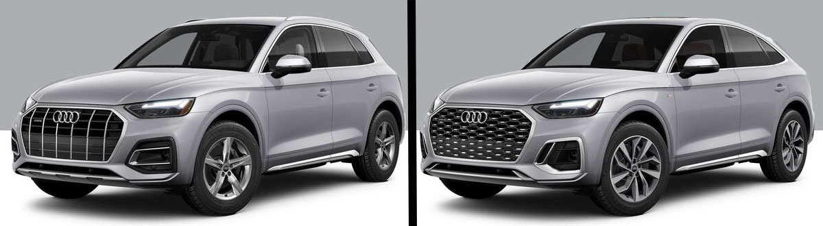 2024 Audi Q5 vs 2024 Audi Q5 Sportback