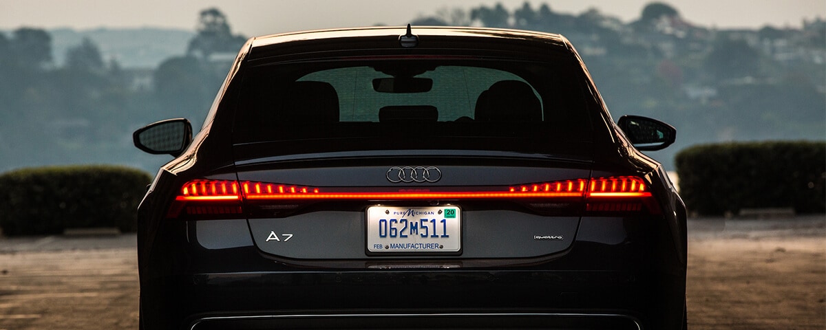Audi rear LED tailights
