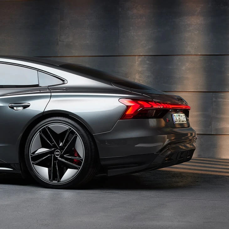 2022 Audi e-tron rear view