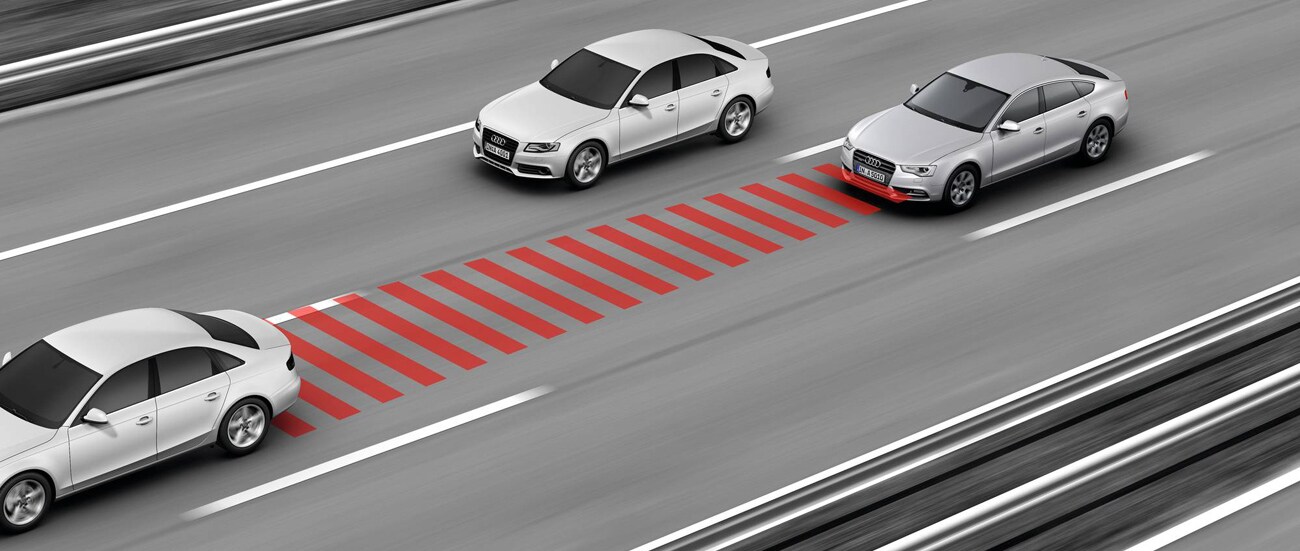 Audi Adaptive Cruise Control visualization
