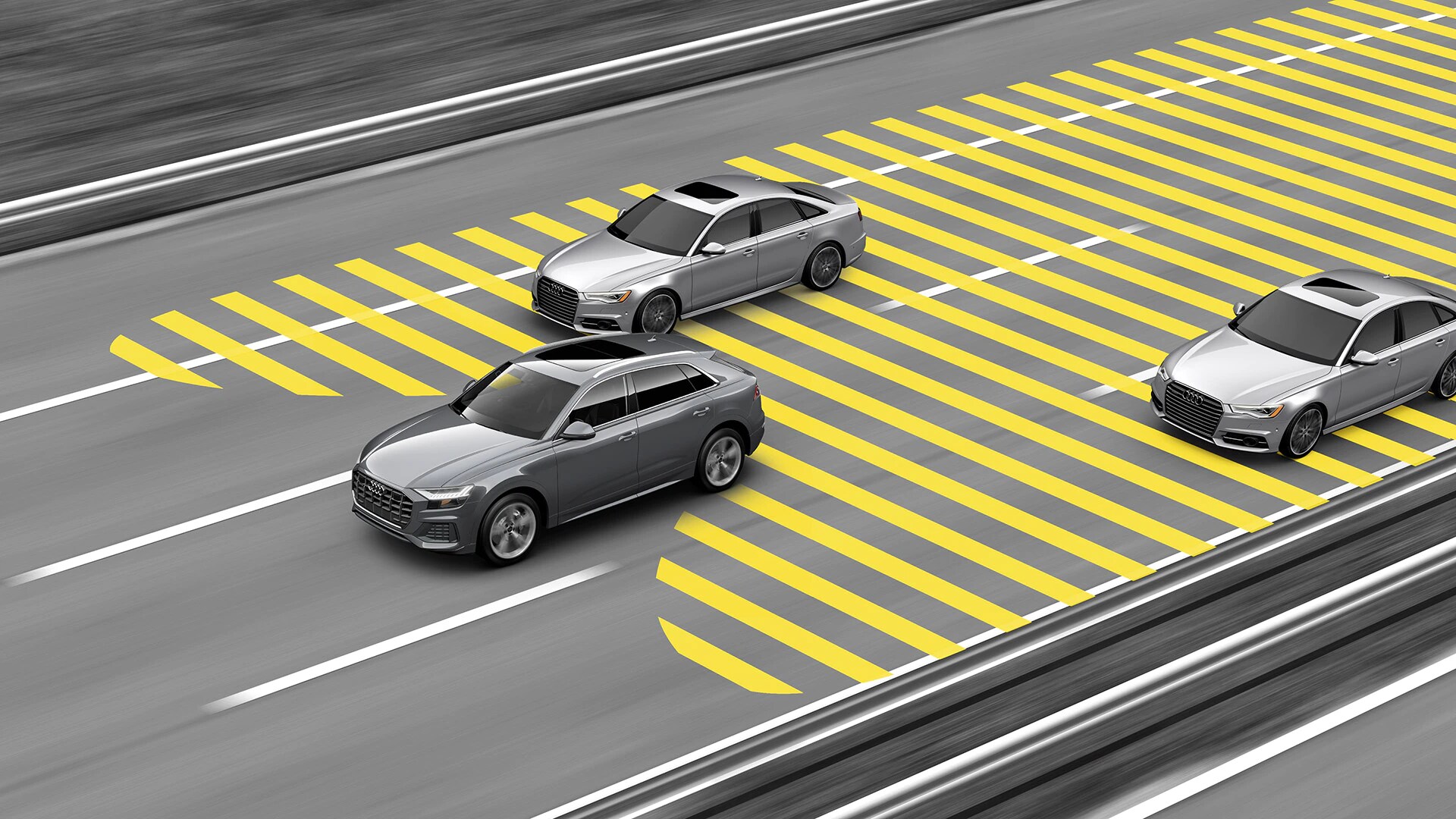 2022 Audi Q8 side assist and rear cross traffic assist