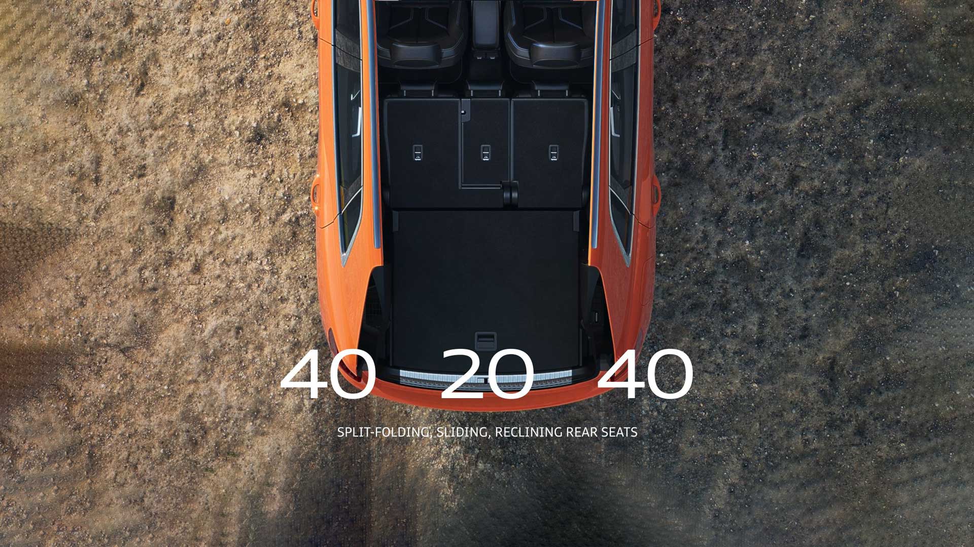 2023 Audi Q3 split-folding rear seats