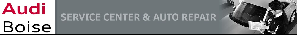 Luxury car auto repair & service center at Audi Boise in Ada County
