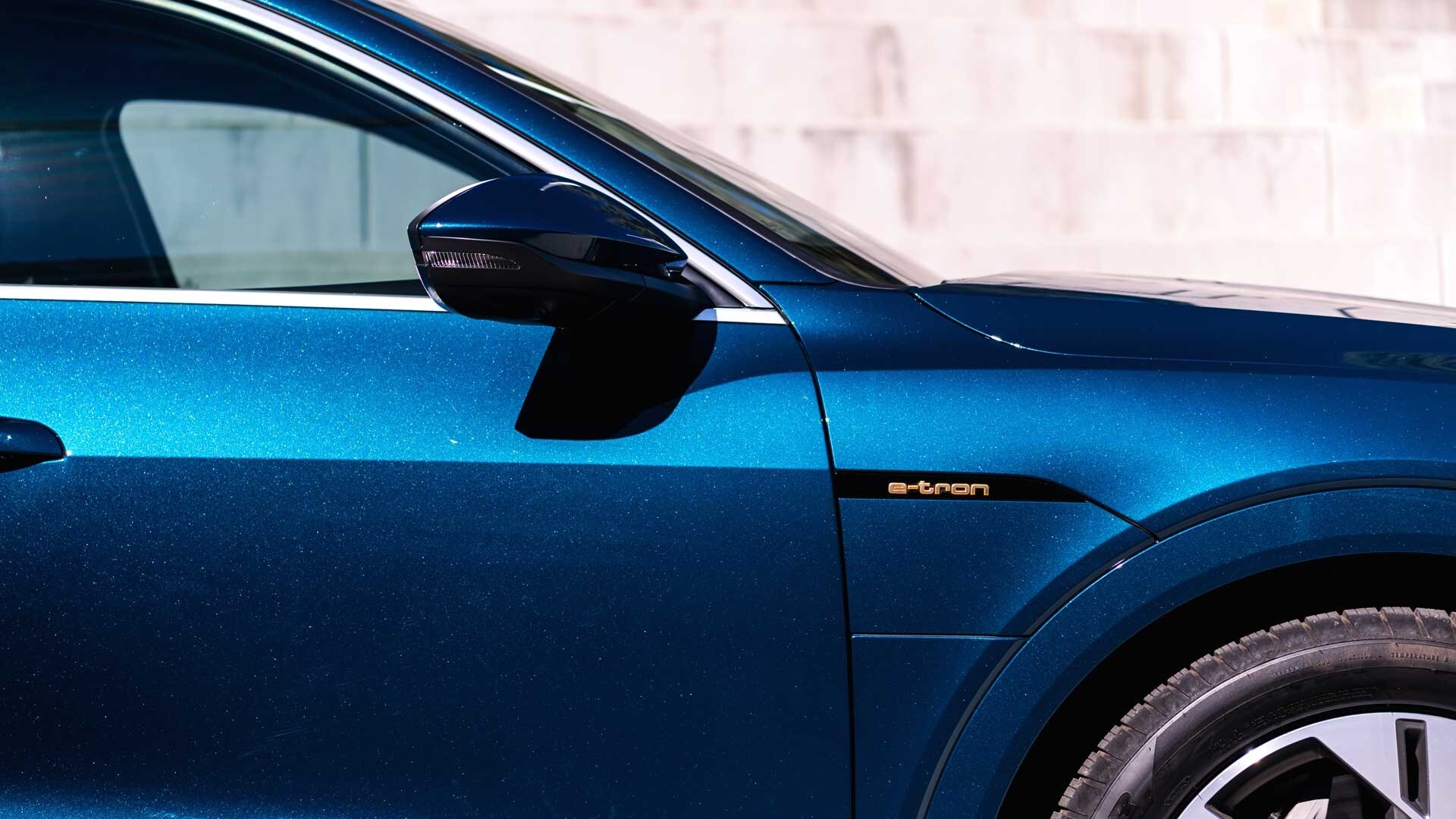 2022 Audi e-tron equipped with air suspension