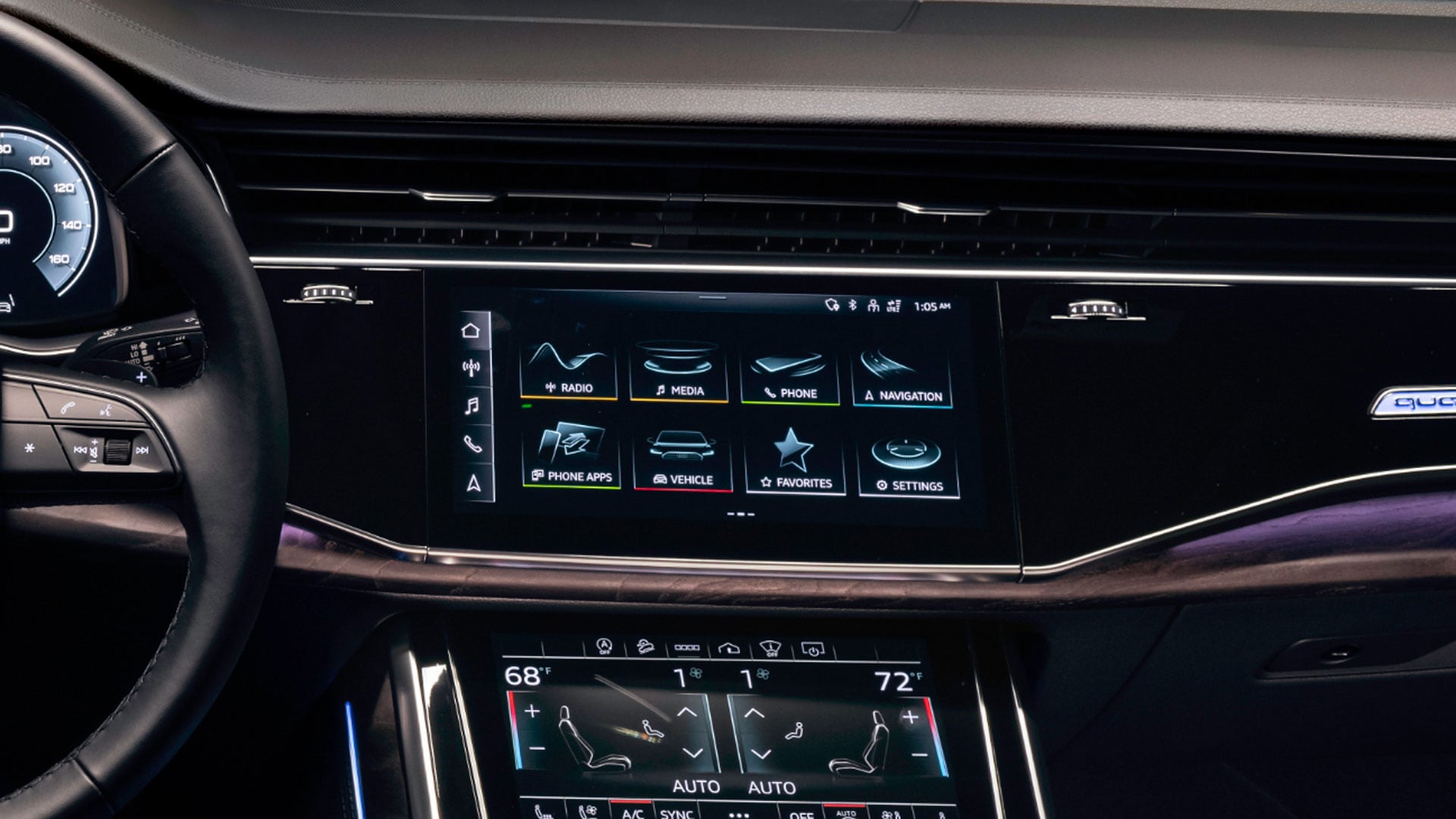 2023 Audi Q7 MMI® touch response
