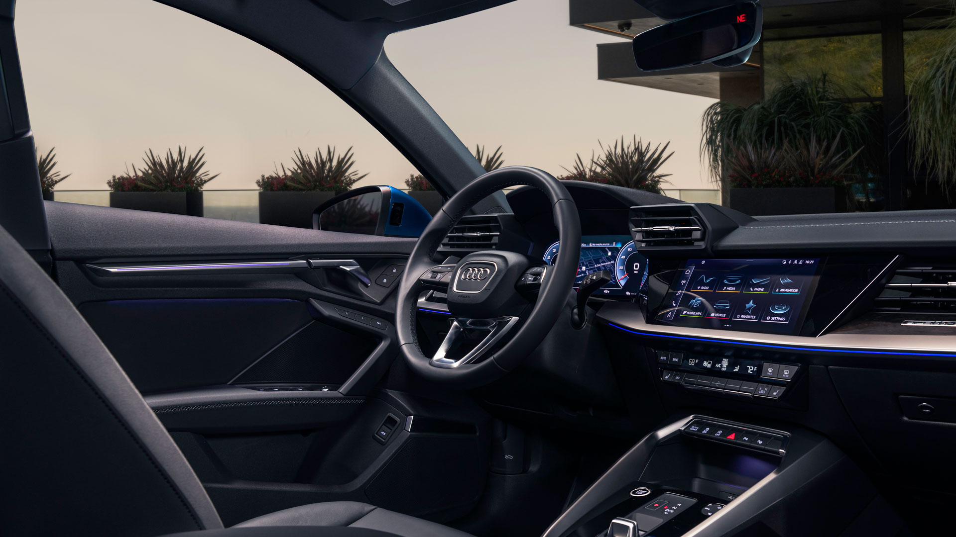 2023 Audi a3 driver centric interior