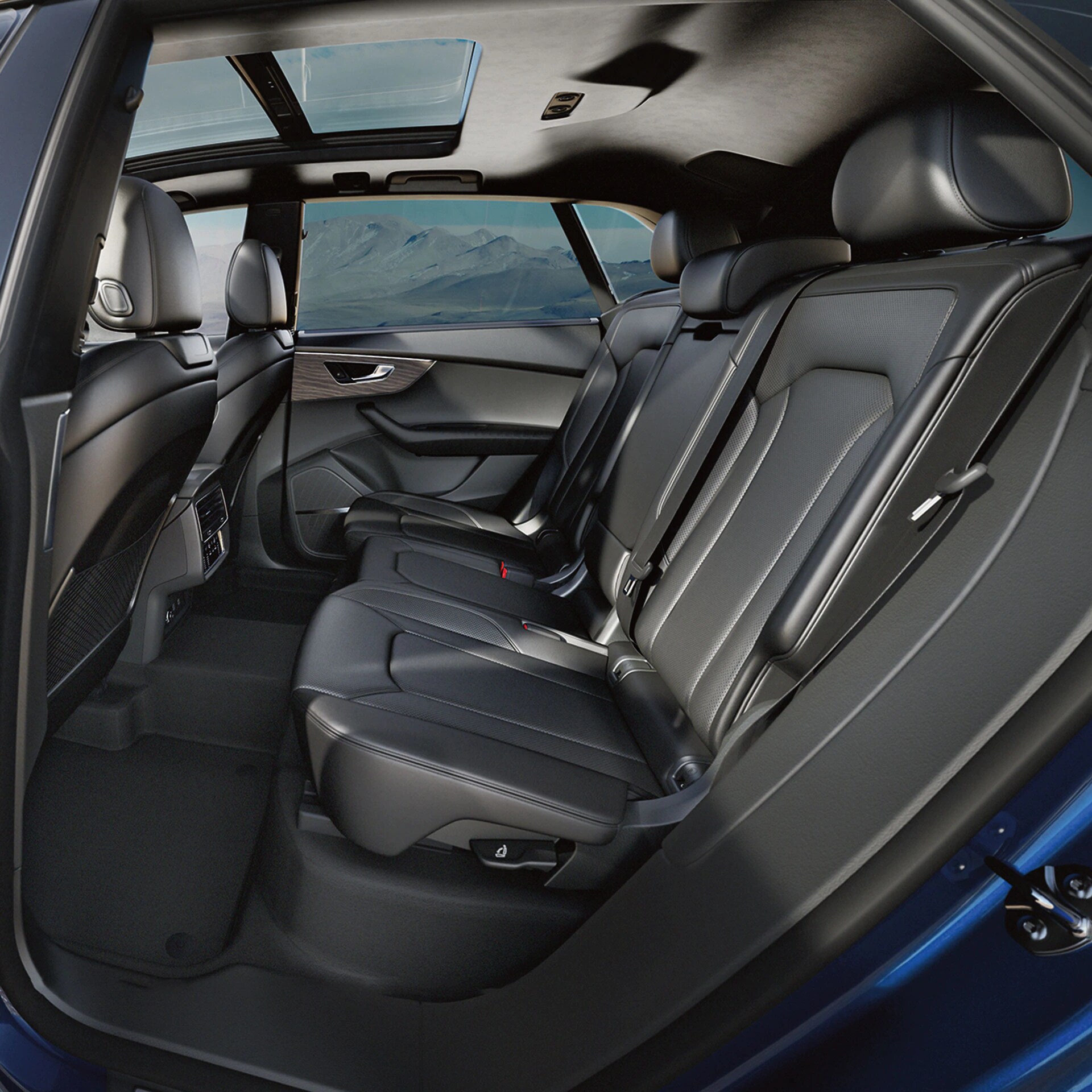 2022 Audi Q8 available four zone climate control