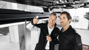 300 point dealer inspection performed at Boise Audi dealership near (nearby-city-1)