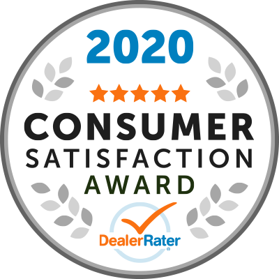 2020 Dealer Rater Consumer Satisfaction Award
