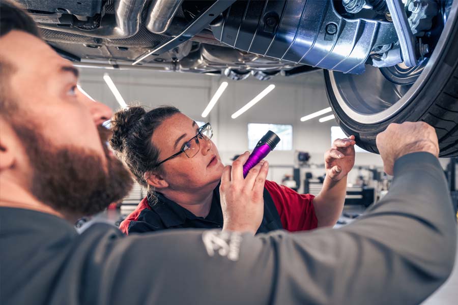 Audi Technician Team
