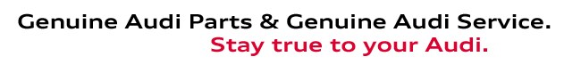 Audi Oakville Service Centre Genuine Audi Parts & Genuine Audi Service. Stay true to your Audi.