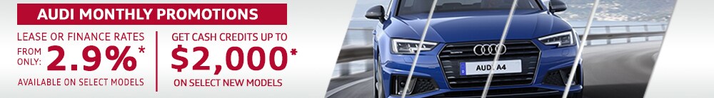Audi Monthly Promotions
