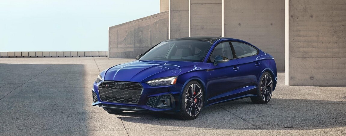 2025 Audi S5 2025 Audi S5 Blue Exterior front view