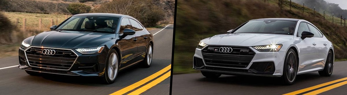 2020 Audi A7 vs 2020 Audi S7