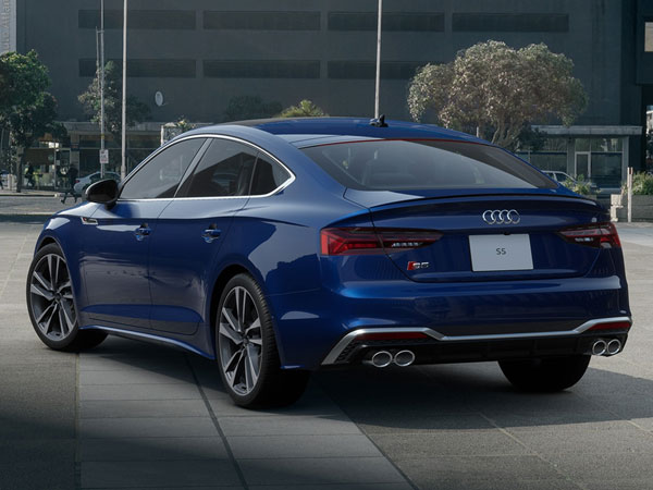 2022 Audi S5 Rear Angle