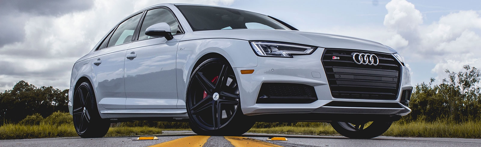 Customize your Audi at Audi of Fort Myers Audi S4 with Vossen Wheels and H&R Suspension