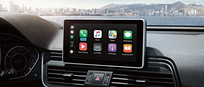 Audi smartphone interface Audi smartphone interface