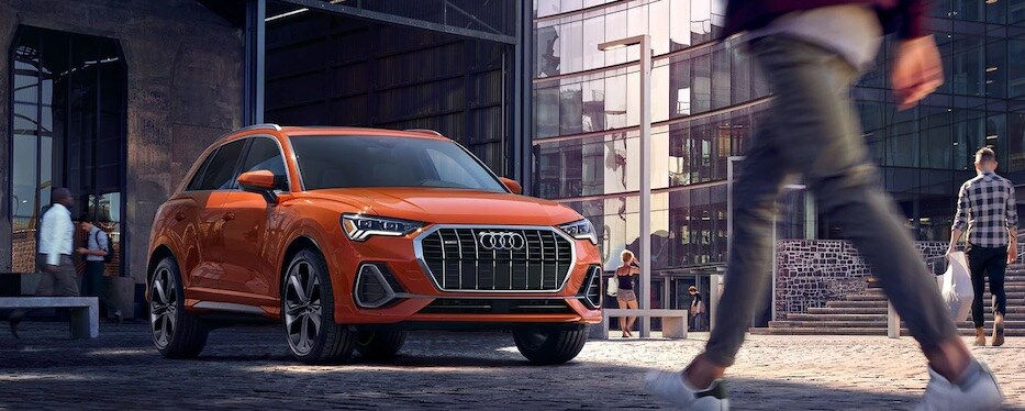 2021 Audi Q3 exterior parked