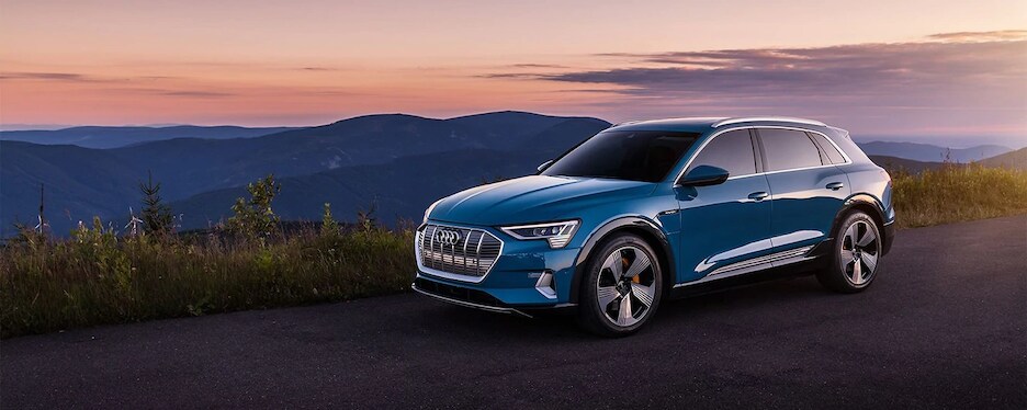 2021 Audi e-tron Audi e-tron parked outside