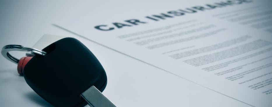 Car insurance paperwork