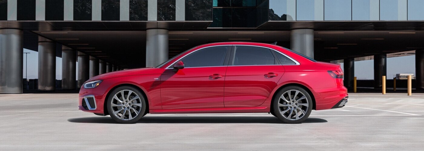 Red 2021 Audi A4