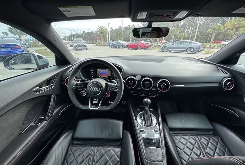 TT RS 2.5T Coupe interior