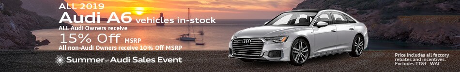 New 2019 Audi A6 Offer at Audi Lafayette