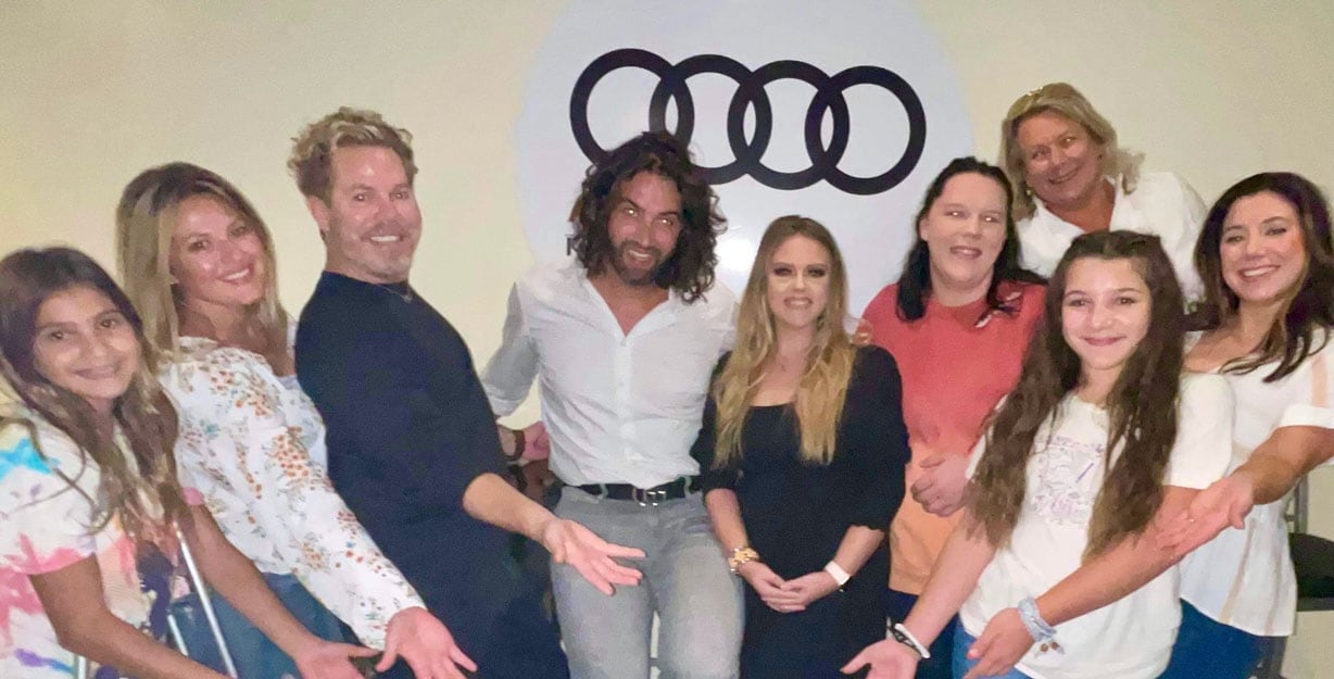 Audi Lafayette Guests in VIP Suite