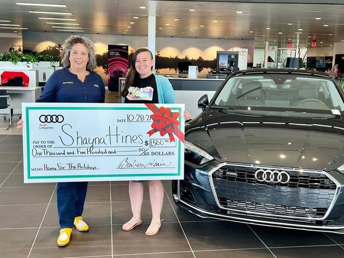 Home for the Holidays Prize Giveaway at Audi Lafayette