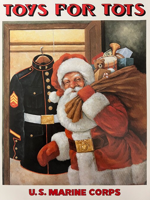 Toys for Tots 2022 at Audi Lafayette