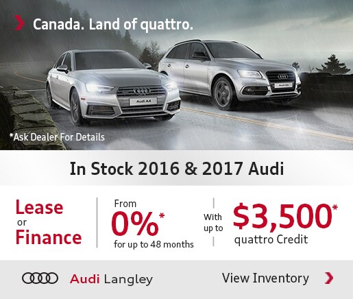 Langley Audi - Google Adwords - 16-12 In Stock 2017 & 2016 Audi - Special.jpg