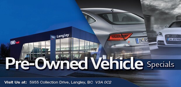 Audi Langley - View Our Pre-Owned Vehicle Specials