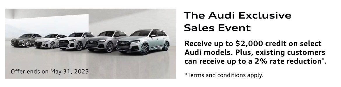 The Audi Exclusive Sales Event Audi Midtown Toronto